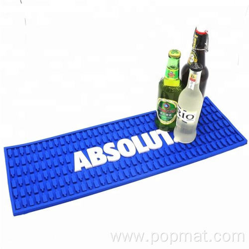 Bar mat custom logo anti slip bar runner